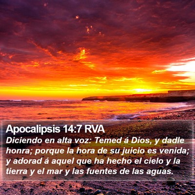Apocalipsis 14:7 RVA Bible Verse Image