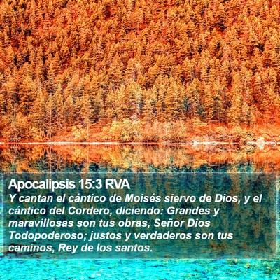 Apocalipsis 15:3 RVA Bible Verse Image