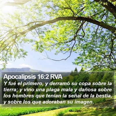 Apocalipsis 16:2 RVA Bible Verse Image