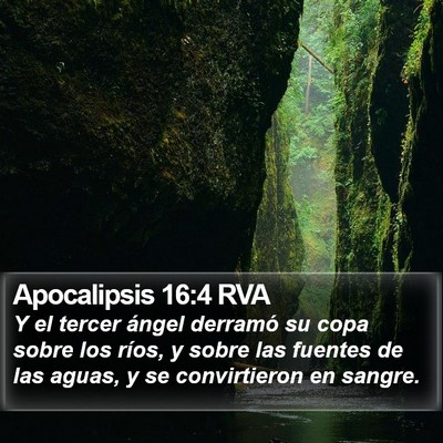 Apocalipsis 16:4 RVA Bible Verse Image
