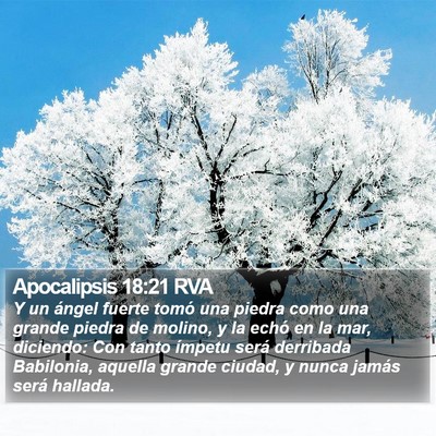 Apocalipsis 18:21 RVA Bible Verse Image