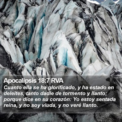 Apocalipsis 18:7 RVA Bible Verse Image
