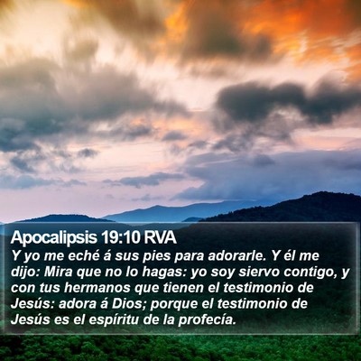 Apocalipsis 19:10 RVA Bible Verse Image