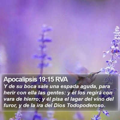 Apocalipsis 19:15 RVA Bible Verse Image