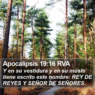 Apocalipsis 19:16 RVA Bible Verse Image