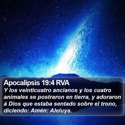 Apocalipsis 19:4 RVA Bible Verse Image