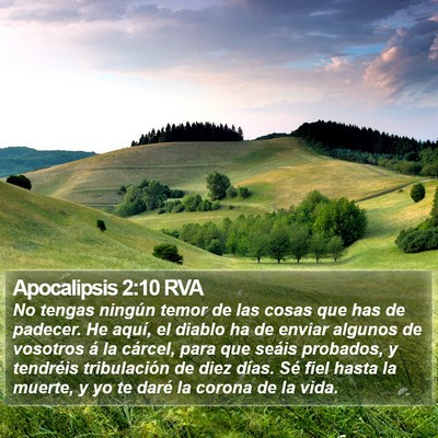 Apocalipsis 2:10 RVA Bible Verse Image