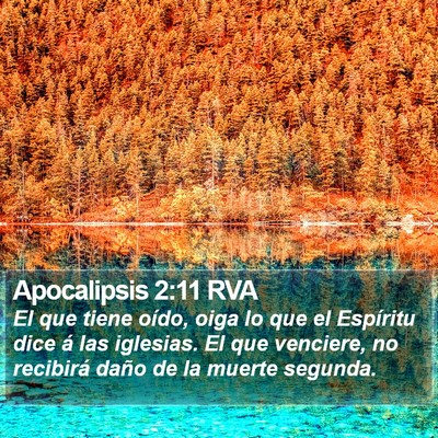 Apocalipsis 2:11 RVA Bible Verse Image