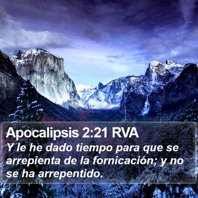Apocalipsis 2:21 RVA Bible Verse Image