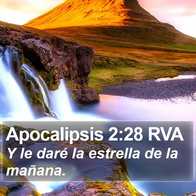 Apocalipsis 2:28 RVA Bible Verse Image