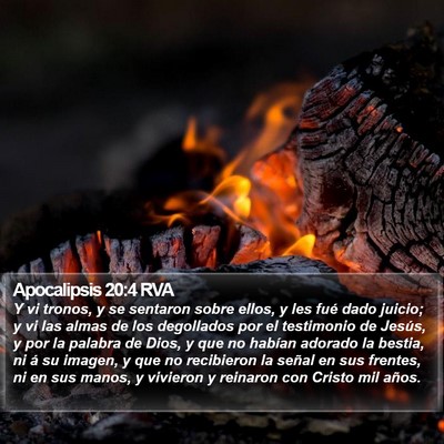 Apocalipsis 20:4 RVA Bible Verse Image