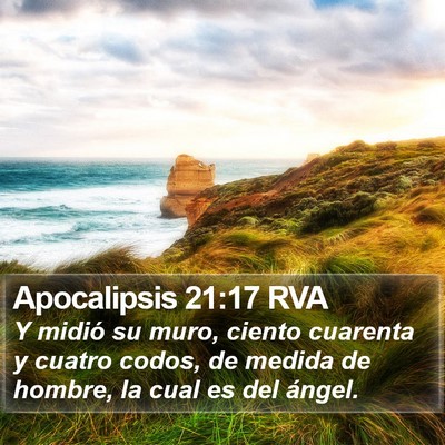 Apocalipsis 21:17 RVA Bible Verse Image