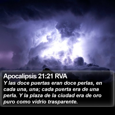Apocalipsis 21:21 RVA Bible Verse Image