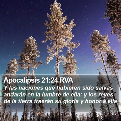 Apocalipsis 21:24 RVA Bible Verse Image