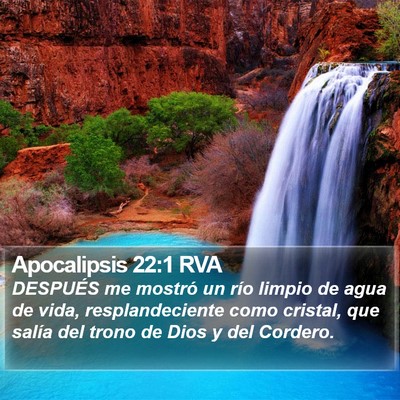 Apocalipsis 22:1 RVA Bible Verse Image