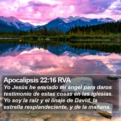 Apocalipsis 22:16 RVA Bible Verse Image