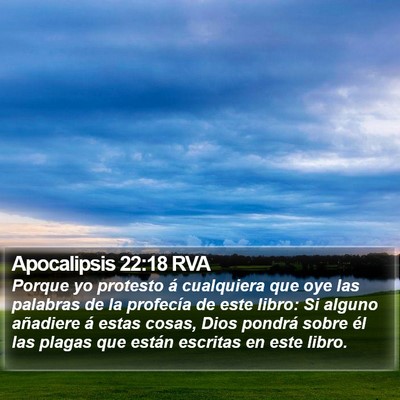 Apocalipsis 22:18 RVA Bible Verse Image