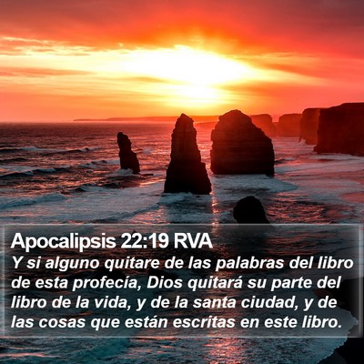 Apocalipsis 22:19 RVA Bible Verse Image