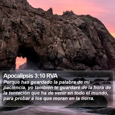 Apocalipsis 3:10 RVA Bible Verse Image