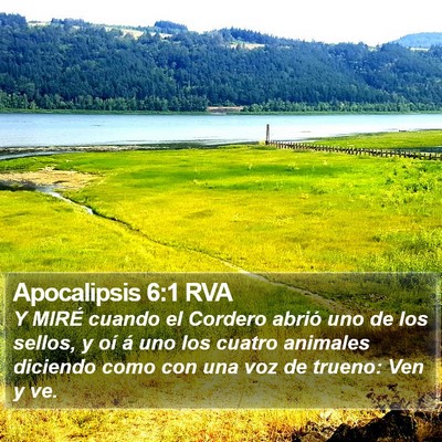 Apocalipsis 6:1 RVA Bible Verse Image