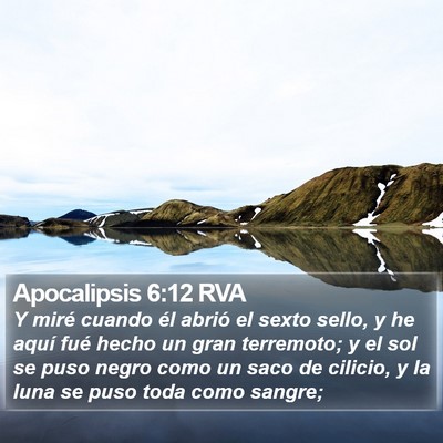 Apocalipsis 6:12 RVA Bible Verse Image