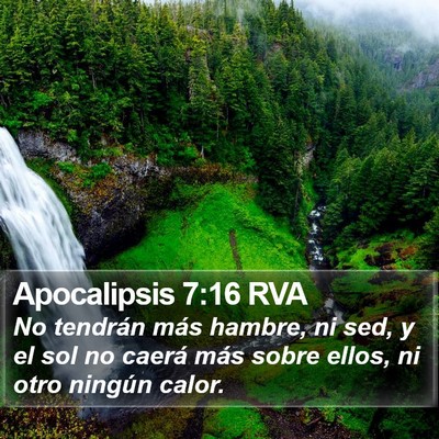 Apocalipsis 7:16 RVA Bible Verse Image