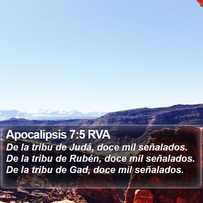 Apocalipsis 7:5 RVA Bible Verse Image
