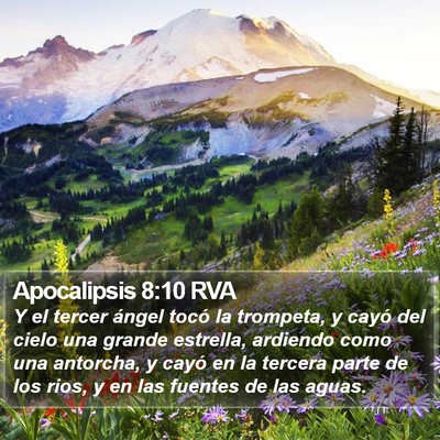 Apocalipsis 8:10 RVA Bible Verse Image