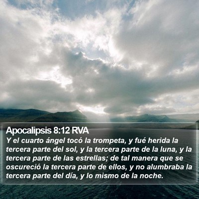 Apocalipsis 8:12 RVA Bible Verse Image