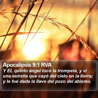 Apocalipsis 9:1 RVA Bible Verse Image