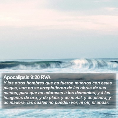 Apocalipsis 9:20 RVA Bible Verse Image
