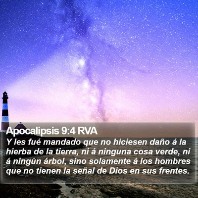 Apocalipsis 9:4 RVA Bible Verse Image