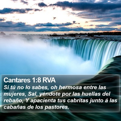 Cantares 1:8 RVA Bible Verse Image