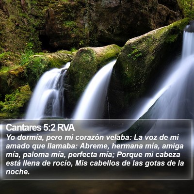 Cantares 5:2 RVA Bible Verse Image