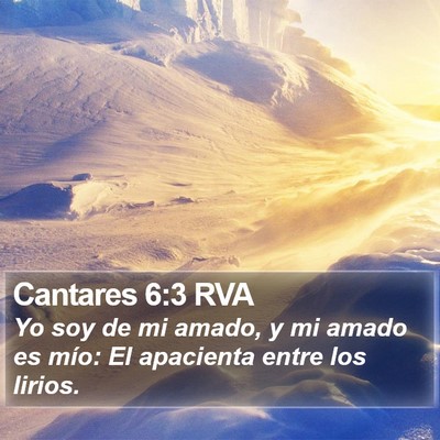 Cantares 6:3 RVA Bible Verse Image