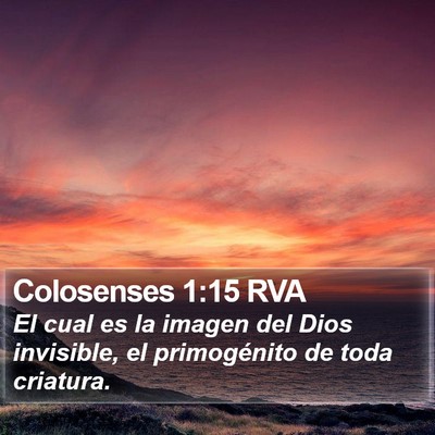 Colosenses 1:15 RVA Bible Verse Image