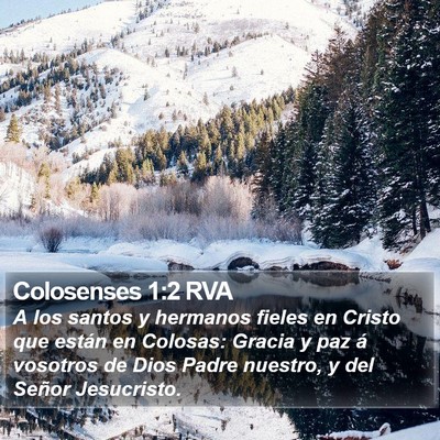 Colosenses 1:2 RVA Bible Verse Image