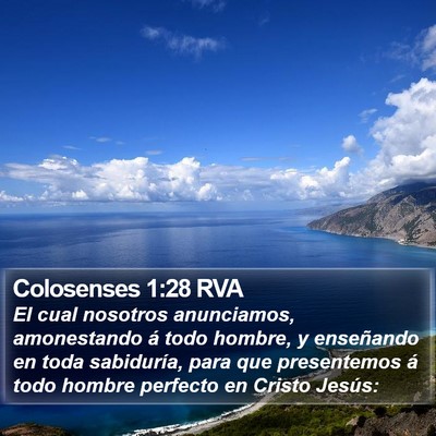 Colosenses 1:28 RVA Bible Verse Image