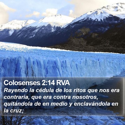 Colosenses 2:14 RVA Bible Verse Image