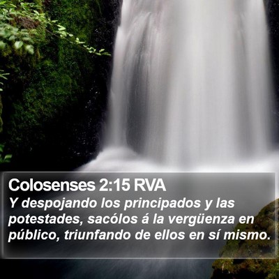 Colosenses 2:15 RVA Bible Verse Image
