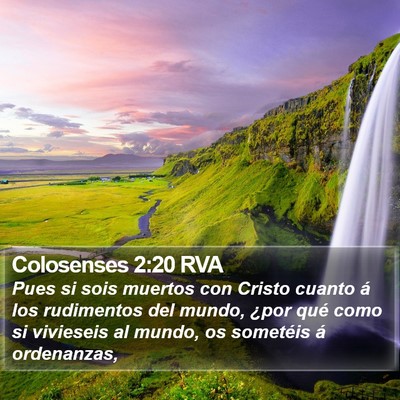 Colosenses 2:20 RVA Bible Verse Image