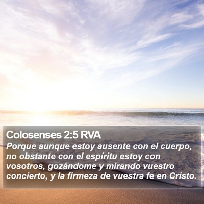Colosenses 2:5 RVA Bible Verse Image