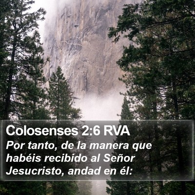 Colosenses 2:6 RVA Bible Verse Image