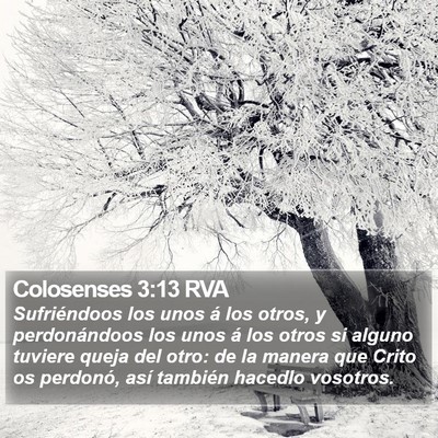 Colosenses 3:13 RVA Bible Verse Image