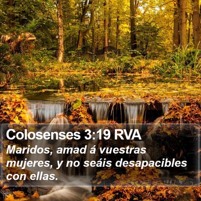 Colosenses 3:19 RVA Bible Verse Image