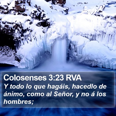 Colosenses 3:23 RVA Bible Verse Image