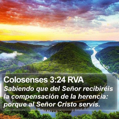 Colosenses 3:24 RVA Bible Verse Image