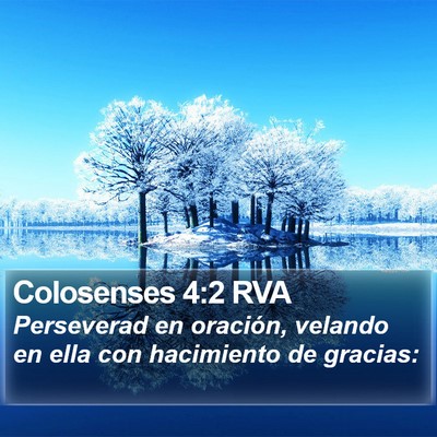 Colosenses 4:2 RVA Bible Verse Image