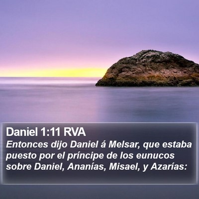 Daniel 1:11 RVA Bible Verse Image