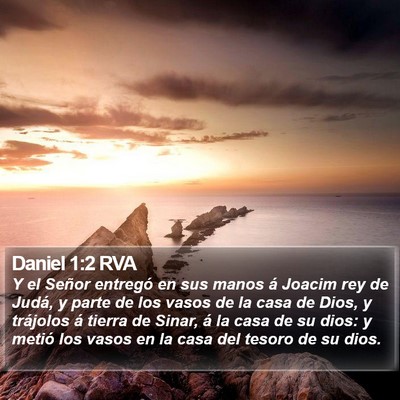 Daniel 1:2 RVA Bible Verse Image